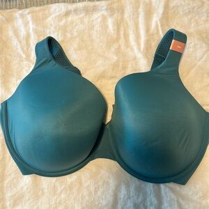 Teal Full Coverage Bra